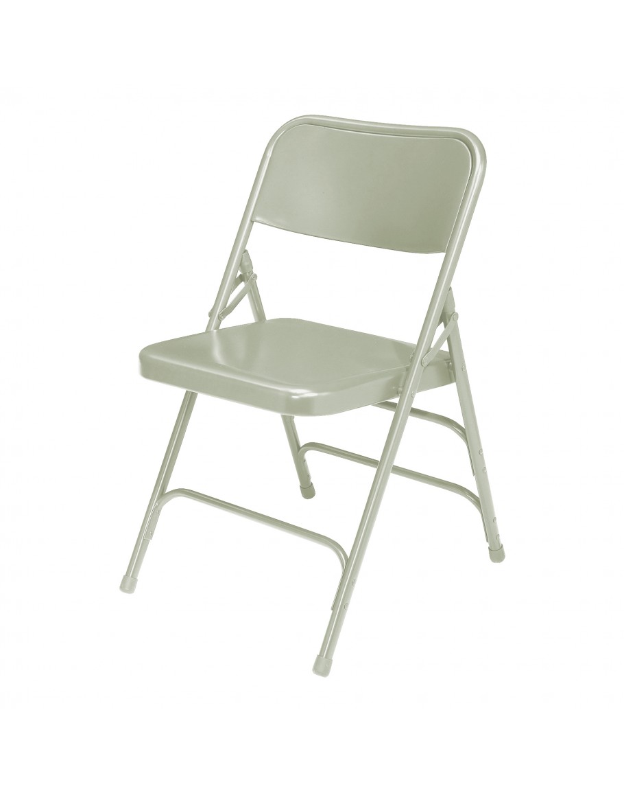 Rhino Metal Folding Chair Grey   Chair, Metal Grey 910x1155 